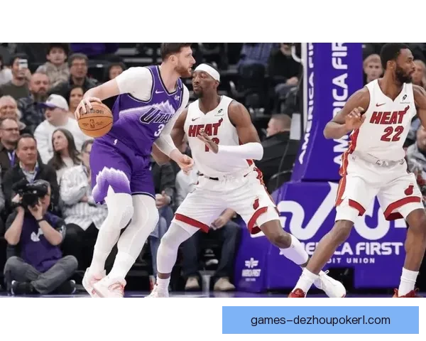 犹他爵士遭遇惨败热火火力全开比分差距拉大